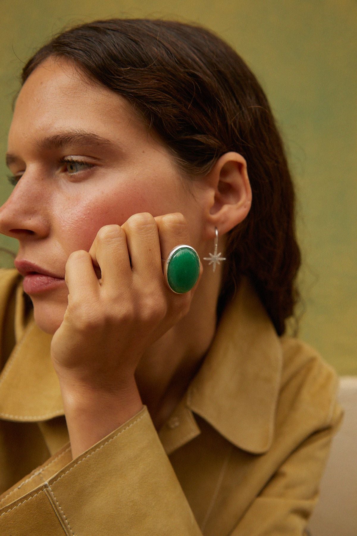 DOLMEN SILVER RING