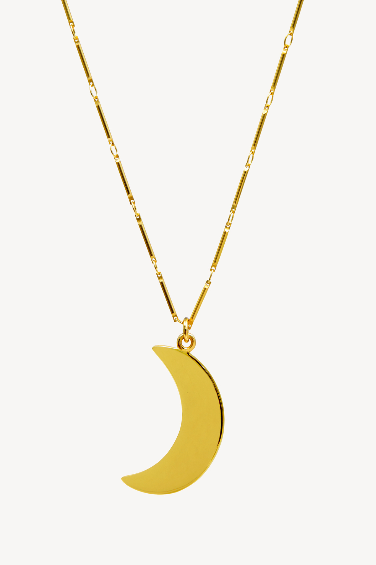 MOON GOLD NECKLACE