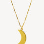 MOON GOLD NECKLACE