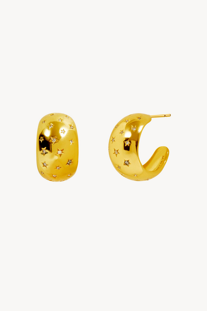 MEROPE GOLD EARRING