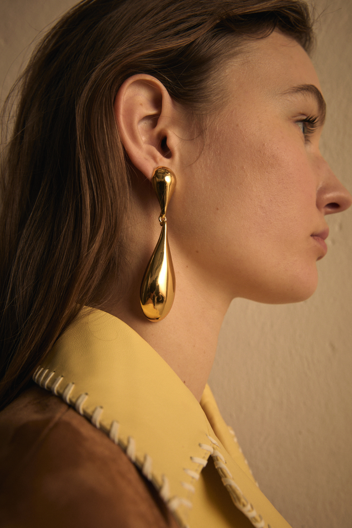 DOLOMITES GOLD EARRINGS