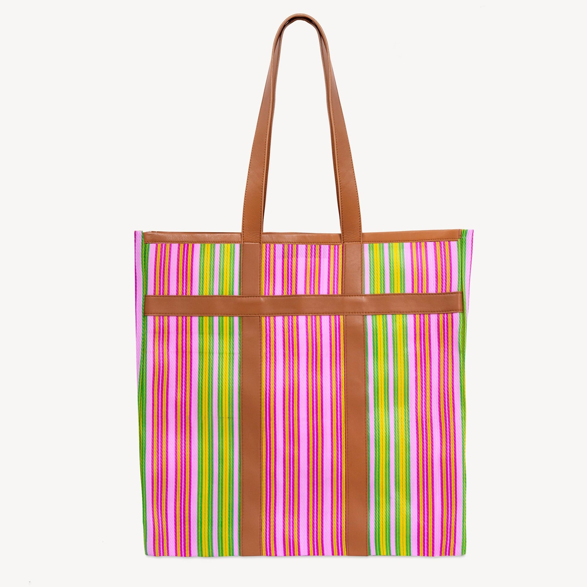 Beach Bag Pink&Green